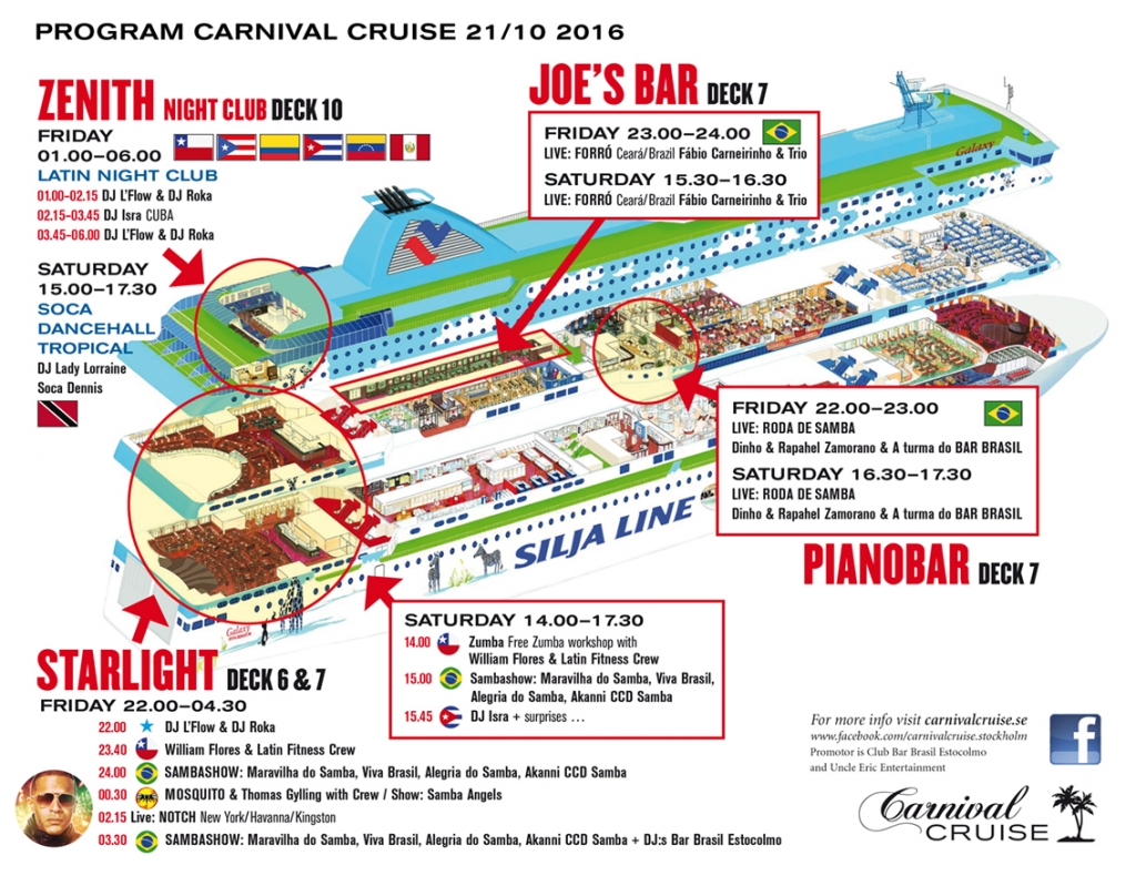 carnival cruise director schedule for 2022